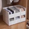 Stackable Storage Bins, Open Front Storage Organizer Bin Plastic Small Organizer Bins Multipurpose Storage for Kitchen, Office, Bathroom view 3