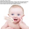 Baby Finger Toothbrush for Training Teething Infant Finger Toothbrush Safe and Gentle Silicone Baby Toothbrush Set for Early Oral Hygiene Training view 2