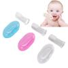 Baby Finger Toothbrush for Training Teething Infant Finger Toothbrush Safe and Gentle Silicone Baby Toothbrush Set for Early Oral Hygiene Training view 3
