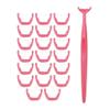 Dental Floss Clean Dental Flossers Kit with 20Pcs Disposable Flossers & 1Pcs Handle, Tooth Picks, Teeth Stick, Dental Care/Clean, Pink view 1
