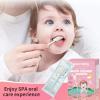 Baby Mouth Cleaner | Soft Oral Cleaning Stick | Portable Oral Tongue Gauze Gum Cleaner, Flexible Toothbrush Tongue Cleaner for Baby's Tongue, Mouth and Tooth Care view 2
