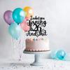 Happy 26th Birthday Cake Topper, 26th Birthday Cake Decor, Cheers to 26 Years, Hello 26, Funny 26th Birthday Party Decorations, Black Glitter view 4