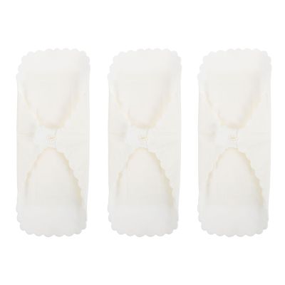KOMBIUDA 3pcs Washable Menstrual Cloth Reusable Cotton Pads for Women Use Breathable Sanitary Napkin for Postpartum and Hospital Bag Maternity