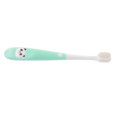 Beavorty Kids Toothbrush with Supple Bristles and Simple Shape Made of PP and TPR Material, Safe for Kids Teeth, Includes Bucket for Easy Cleaning, Suitable for Babies and Children