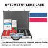 DPLXFPP 266 pcs Optical Trial Lens Set Optometry Kit, Aluminum Case Trial Frame Optometry Optician Test, Metal Optometry Optical Frame with Lens and Aluminium view 3