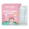Baby Gauze Tongue Cleaner, Soft Oral Cleaning Stick - Portable and Comfortable Toothbrush Tongue Cleaner for Baby and Kids Teeth and Tongue Care view 1