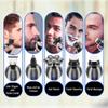 Electric Razor for Men, 5 in 1 Electric Head Shaver for Bald Men 7D Floating Cutter Beard Trimmer Clipper IP68 Waterproof Shaving USB Charging view 3