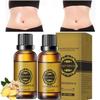 Ginger Oil for Belly Drainage and Tummy Massage, Natural Lymphatic Drainage, Skin and Muscle Soreness Relief (2 Pcs) view 1