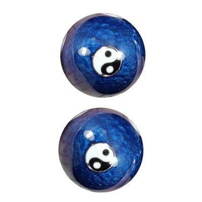 ORFOFE Stress Relief Handballs Hand Massager Exercise Ball Massage Balls Traditional Chinese Handballs