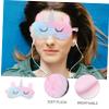 Anneome 1pc Adorable Plush Eye Soft Nap Eye Shade Blindfold for Comfortable Sleep Travel Camping Washable Skin-Friendly Design Elastic Band for All view 2