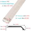 GLJTUO Floor To Tiles Threshold Strips Self-Adhesive, Waterproof & Moisture-Proof Transition Cover, Pvc Edging Protectors Trim Wear Resistant (Color : Style A) (Style B) view 3