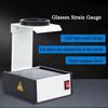Lens Stress Tester Machine, Glasses Polarizing Stress Meter, with LED Light Source Design, Can Detect Authenticity Crystals, for Optical Lenses, Polarizers, Glasses view 2