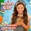 24x Curious ge Cupcake Toppers  Strong Picks Happy Birthday Dcor, Cupcake Decorations for Kids Birthdays view 3