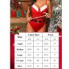 QIUXWJSX Christmas Lingerie Lace Bodysuit For Women Teddy Sexy Lingerie Underwear Sleepwear lace/B/M view 4