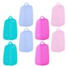 Baluue 8pcs Toothbrush Head Protective Cover Reusable Caps Silicone Material for Travel Use Toothbrush Covers Caps for Daily Hygiene and Storage view 1