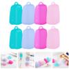 Baluue 8pcs Toothbrush Head Protective Cover Reusable Caps Silicone Material for Travel Use Toothbrush Covers Caps for Daily Hygiene and Storage view 3
