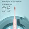 Electric Toothbrush for Adults Kids, USB Rechargeable Soft Toothbrushes with 8 Brush Heads (3 Types), 6 Modes Deep Clean Electric Toothbrush, IPX7 Fully Automatic Travel Toothbrush (Pink) view 2