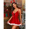 QIUXWJSX Christmas Lingerie Lace Bodysuit for Women Sexy Babydoll Underwear Sleepwear lace/A/XL view 2