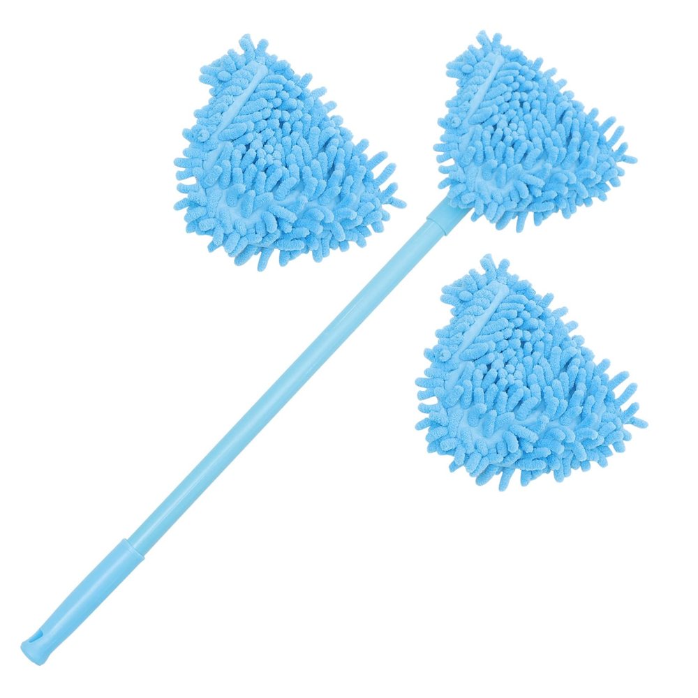 minkissy Mini Mop Cleaning Tool Retractable Handle Rotation Mop Alternative for Floors
