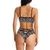 QIUXWJSX Women's Sexy Lingerie Sets Lace Underwear Bra and Panty 2 Pieces Strappy Babydoll transparent/B/XXL view 4