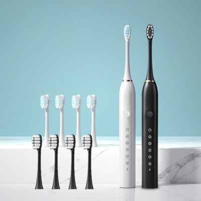 6 Intelligent Modes, at Your Choice, More Comfortable, one Click to Change - Gentle Mode, Sensitive Mode, Cleaning Mode, Massage Mode, White Mode, polishing Mode. (White)