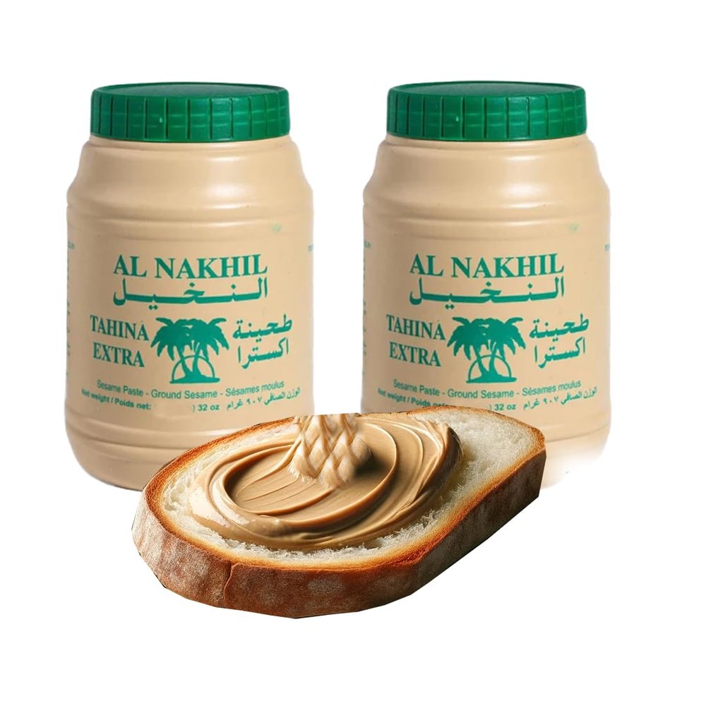 Al Nakhil Lebanon Tahina - Ground Sesame Paste (907g, 2, count)