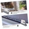Beaupretty 2pcs Window Groove Cleaner Replacement Brush Multi- Brush for Doors and Tight Spaces and Removable Cleaning Tool for Home Use view 2