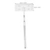 minkissy Section Telescopic Rod Electrostatic Dust Collector Mop for Laminate Floors Home Cleaning Tool Thread Flat Mop Sturdy Aluminum Alloy Rod Rotation view 2