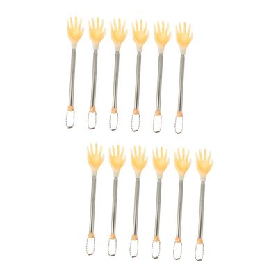 FRCOLOR 12pcs Telescoping Back Scratchers Back Scratcher Scratching Stick for Heavy Duty Use Multi Functional Claw Design for Personal Comfort and Cat Toy