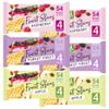 6 Pack Crispy Fruit Slices Bars Bundle | Low-Calorie Snack Bars | Healthy Fruit Snack | 2 x Apple, 2 x Raspberry & 2 x ForestFruit Crispy Snacking Slices view 1