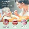 60/120 Infantt Oral Cleaner - Flexible Baby Oral Cleaner, Disposablee Soft Baby Toothbrush | Baby Mouth Cleaner, Soft Gauze Toothbrush Oral Cleaning Stick for Infantts and Babies view 2