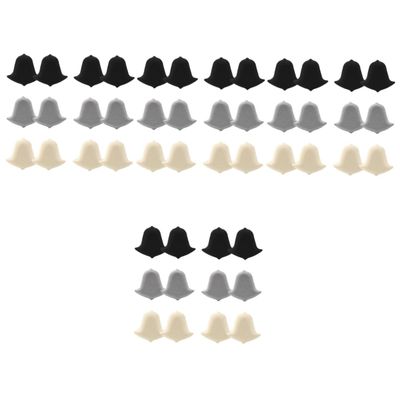Beaupretty 24pairs High Heel Pads Self-Adhesive Shoe Pads Heel Cushions Comfortable for Women Shoes for Long Walks