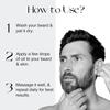 FreshCart Basics JEVR Advanced Beard Growth Oil/Made with Capilia Longa, Argan Oil, Vitamin E, and Jojoba Oil/For Fuller, Thicker, and Healthier Beard Growth - 30ml (Pack of 2) view 4