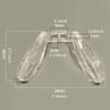 1PC Plate Glasses Frame Eyeglass Saddle Bridge Nose Pads Nose Piece TR Material Embedded Bracket TR for Glass Reading Glasses view 2