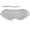 Gua Sha Facial Tools, Stainless Steel Gua Sha Tools with Comb Edges and Surfaces, Metal Gua Sha for Jawline Sculpting and Puffiness Reducing, Gua Sha Scraper for Face, Eyes, Neck and Body (1Pc) view 2