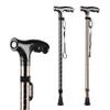 2 Pcs Walking Cane For Women Folding Cane For Men With Led Lights,Lightweight And Adjustable Walking Stick For Seniors,Elderly,Disabled view 1