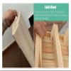 XAoSCd Wooden Wheelchair Ramps For Doorways/Front Door/Outside, Threshold Ramp For Wheelchairs, Scooters, And Power Chairs (35X19.6X7In) view 2