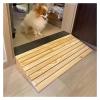 XAoSCd Wooden Wheelchair Ramps For Doorways/Front Door/Outside, Threshold Ramp For Wheelchairs, Scooters, And Power Chairs (35X19.6X7In) view 3