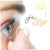 Anneome Travel-Sized Contacts Remover Kit Tweezers Suction Stick Reusable Removal Tool Eye Safe Material view 4