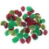 100pcs Edible Leaves Asudaro,Topper Cake DecorationsEdible Wafer Paper Leaf Cake Decorationfor Hawaii Aloha Jungle Summer Theme Wedding Birthday Baby Shower Party view 3