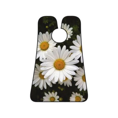 EVANEM Daisy Flower Beard Bib, Men'S Beard Trimmer Catcher, With 3 Suction Cups And 1 Storage Bag, Good Gift For Dad & Husband (73x107cm)