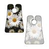 EVANEM Daisy Flower Beard Bib, Men'S Beard Trimmer Catcher, With 3 Suction Cups And 1 Storage Bag, Good Gift For Dad & Husband (73x107cm) view 3