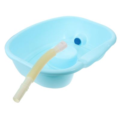 Anneome Shampoo Bowl Sink for Bedridden Elderly Disabled Portable Large Hair Washing Aid