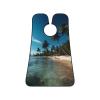 EVANEM Tropical Beach Plant Theme Beard Bib, Men'S Beard Trimmer Catcher, With 3 Suction Cups And 1 Storage Bag, Good Gift For Dad & Husband (73x107cm) view 1