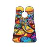 EVANEM Colorful Flip Flops Beard Bib, Men'S Beard Trimmer Catcher, With 3 Suction Cups And 1 Storage Bag, Good Gift For Dad & Husband (73x107cm) view 1