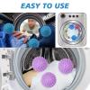 3 PCS Tumble Dryer Balls, Reusable, Energy Saving & Non-Melt, Dryer Balls Washing Ball, Laundry Balls for Washing Machine, for Speeding Drying and Reducing Creases(3 Colors) view 4