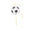 Abaodam 192pcs Football Cake Topper Dessert Insert Topper Party Birthday Decoration for Football Theme Dessert Table Cake Ornament view 2