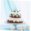 Abaodam 192pcs Football Cake Topper Dessert Insert Topper Party Birthday Decoration for Football Theme Dessert Table Cake Ornament view 4