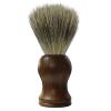 Premium Vegan Shaving Brush - Shaving brush Badger Friendly Hair Brush with Vintage Wooden Grip, Shaving Cream Brush Shaving Soap Brush Shaving Foam Brush for Men Home Travel (B) view 1