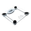 minkissy 28cm Tempered Glass Weighing Scale Smart Scale Touch Sensor Body Weight Scale Digital for Bathroom for Family